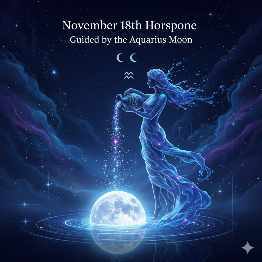 November 18th Horoscope: Guided by the Aquarius Moon