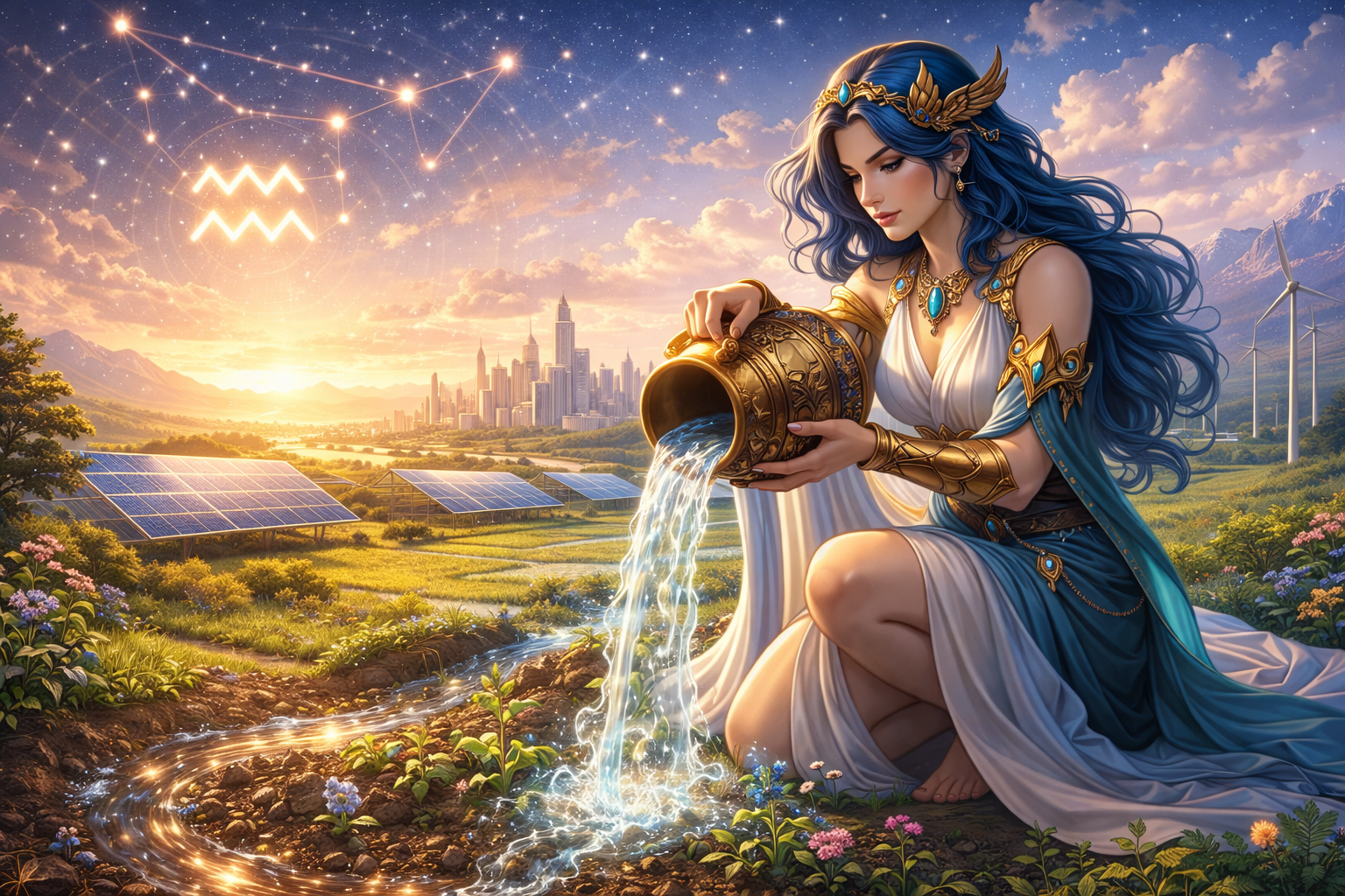 Aquarius February 2026: Grounding Your Vision into Reality